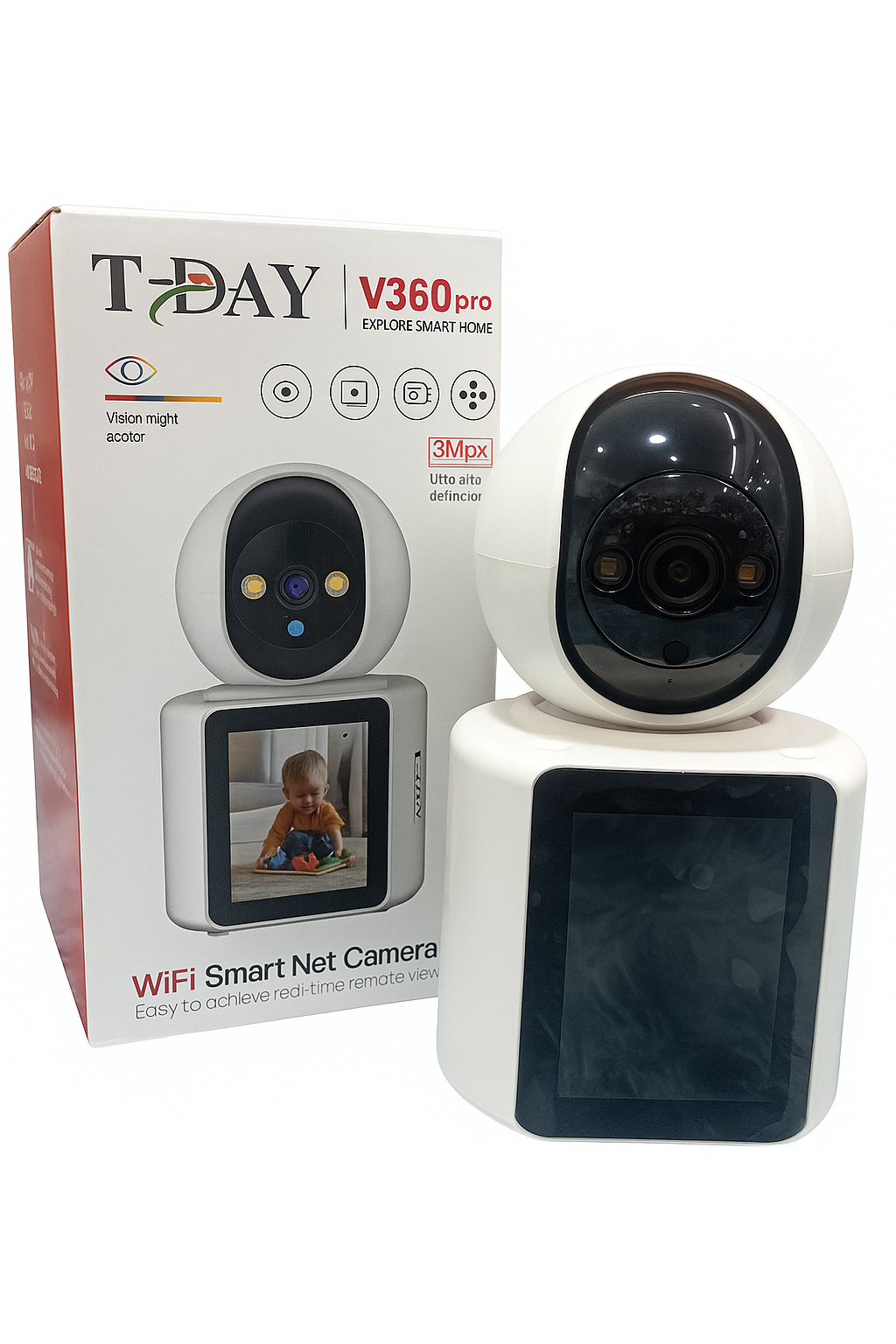 Camara con Monitor Para Videos Llamadas