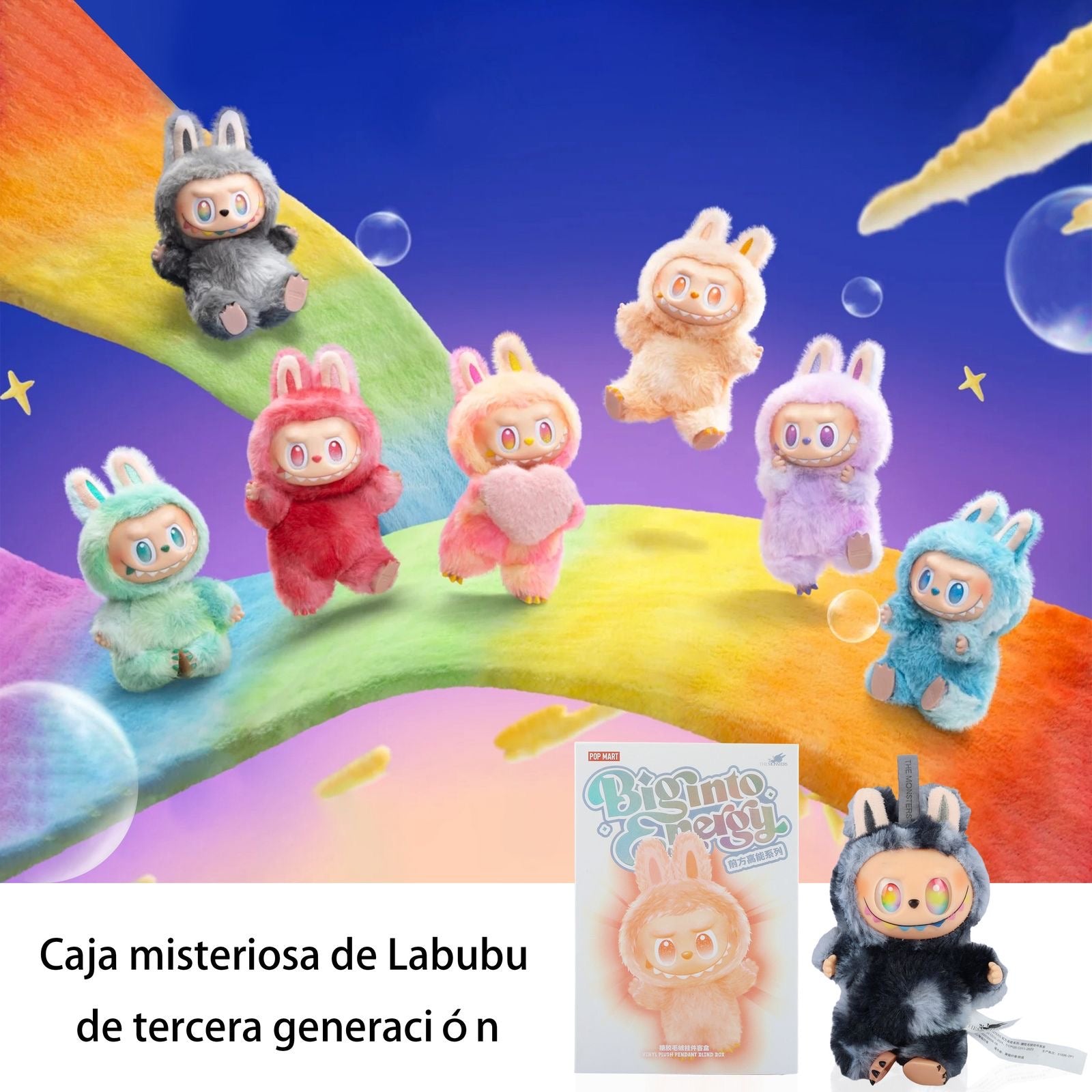 Caja Misteriosa de Labubu - Tercera Generación