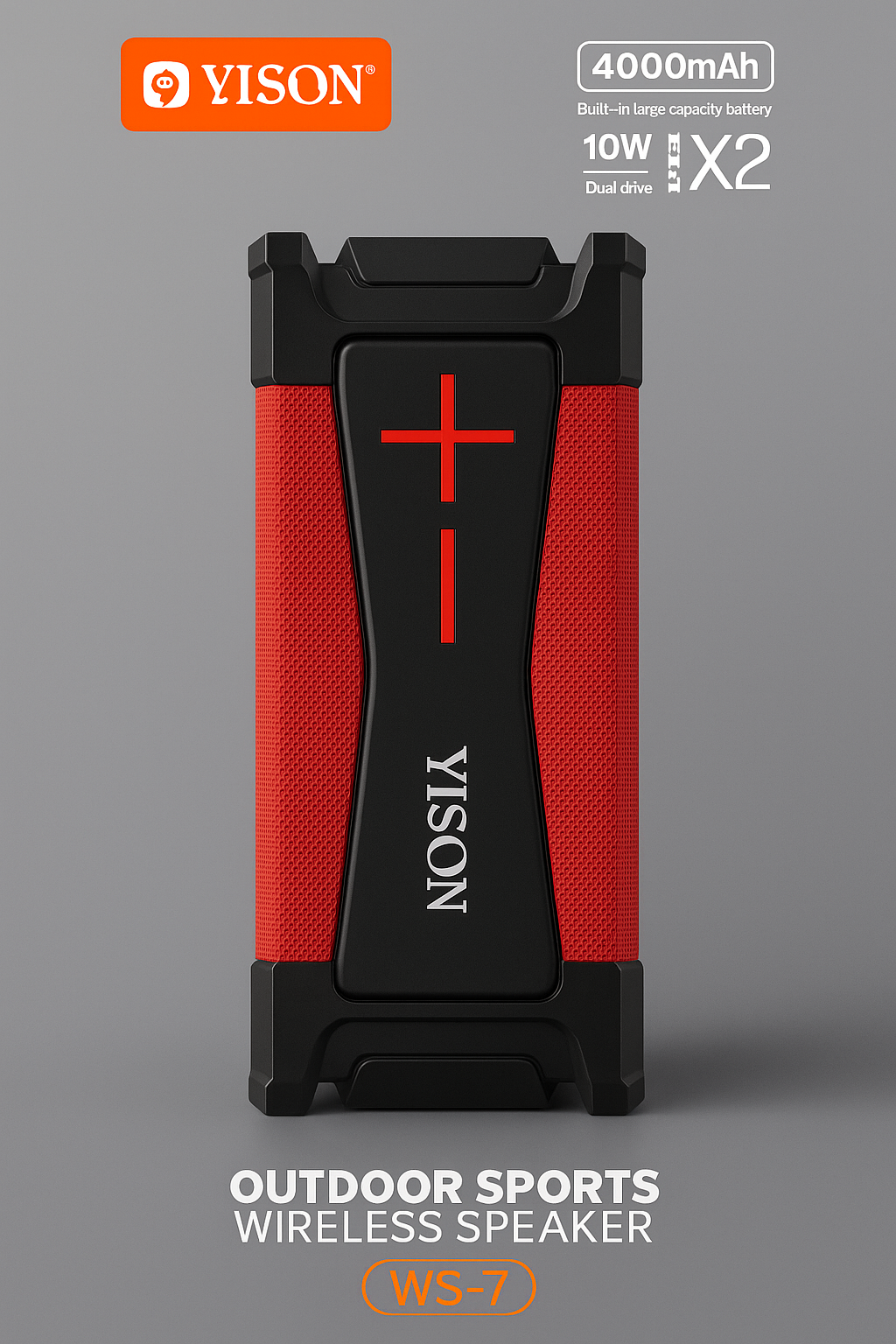 Parlante Bluetooth YISON WS-7 - Outdoor Sports