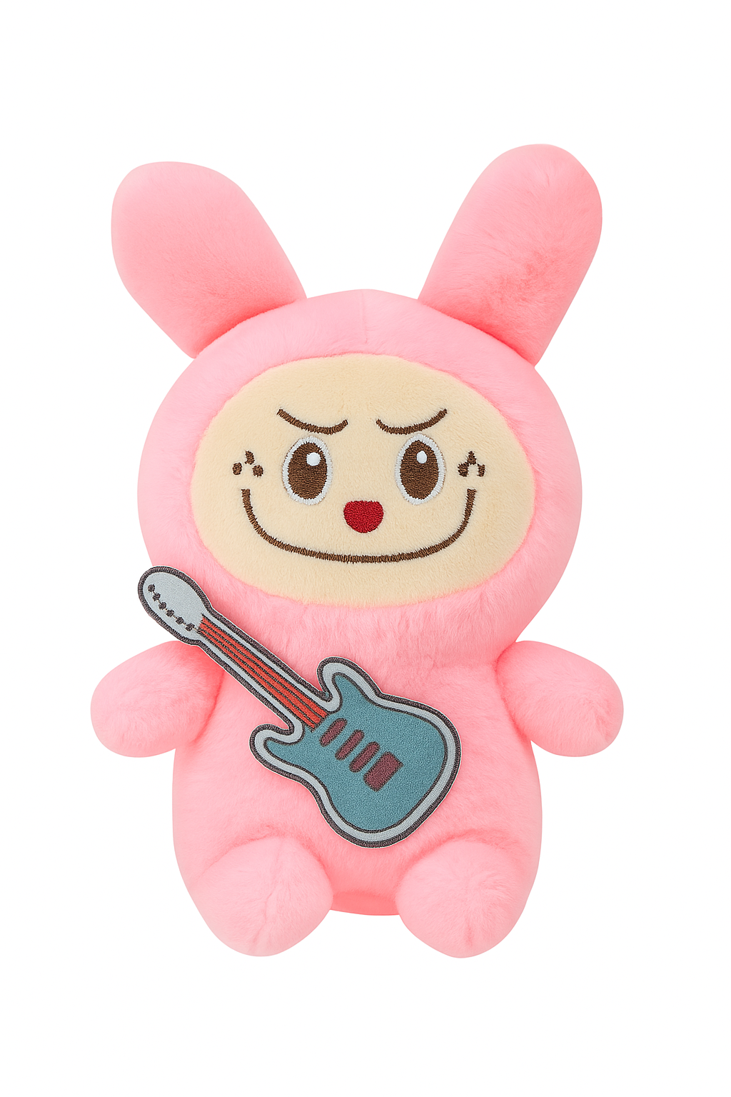 Muñeco de Peluche Rockero Rosa