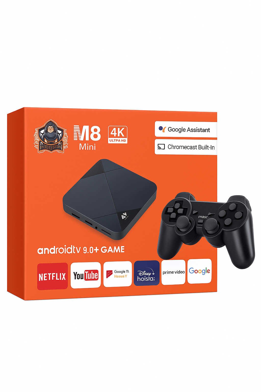 TV BOX ANDROI MAS GAMER RETRO M8