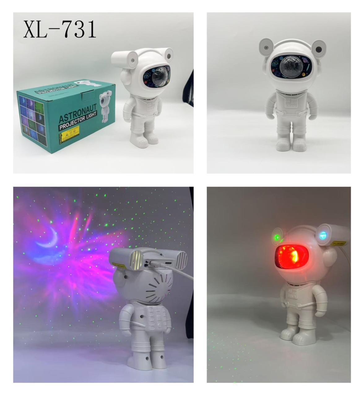 Proyector Astronauta de Galaxia Y Luna